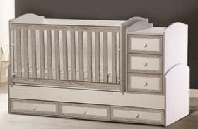 Dizain Baby Бебешко Легло - люлка Елена  70/185 подвижна решетка